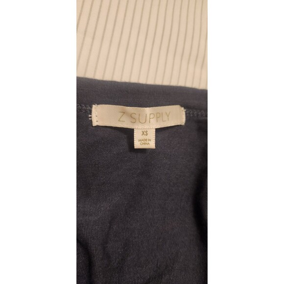 Z Supply Women's Warmer Days Tank Top Dark Gray Xs - Picture 4 of 4